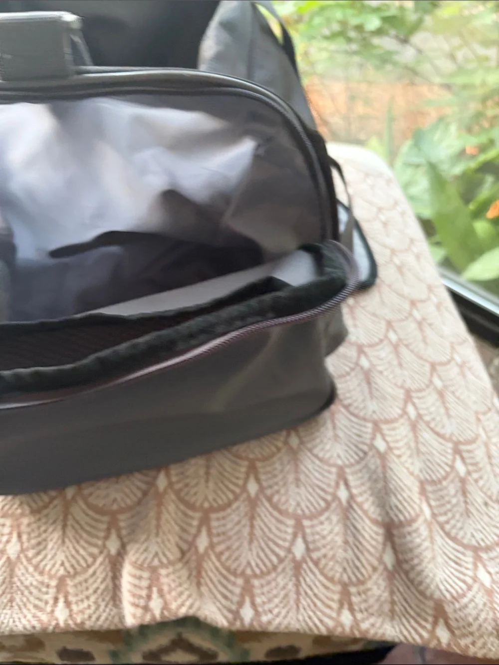 Under Armour Black Duffel Bag with White Logo